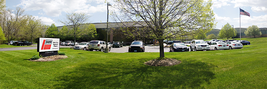 Company building panorama