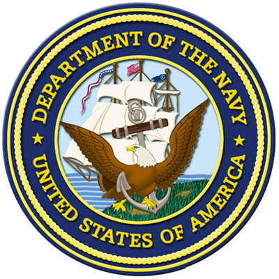 Logo for US Navy