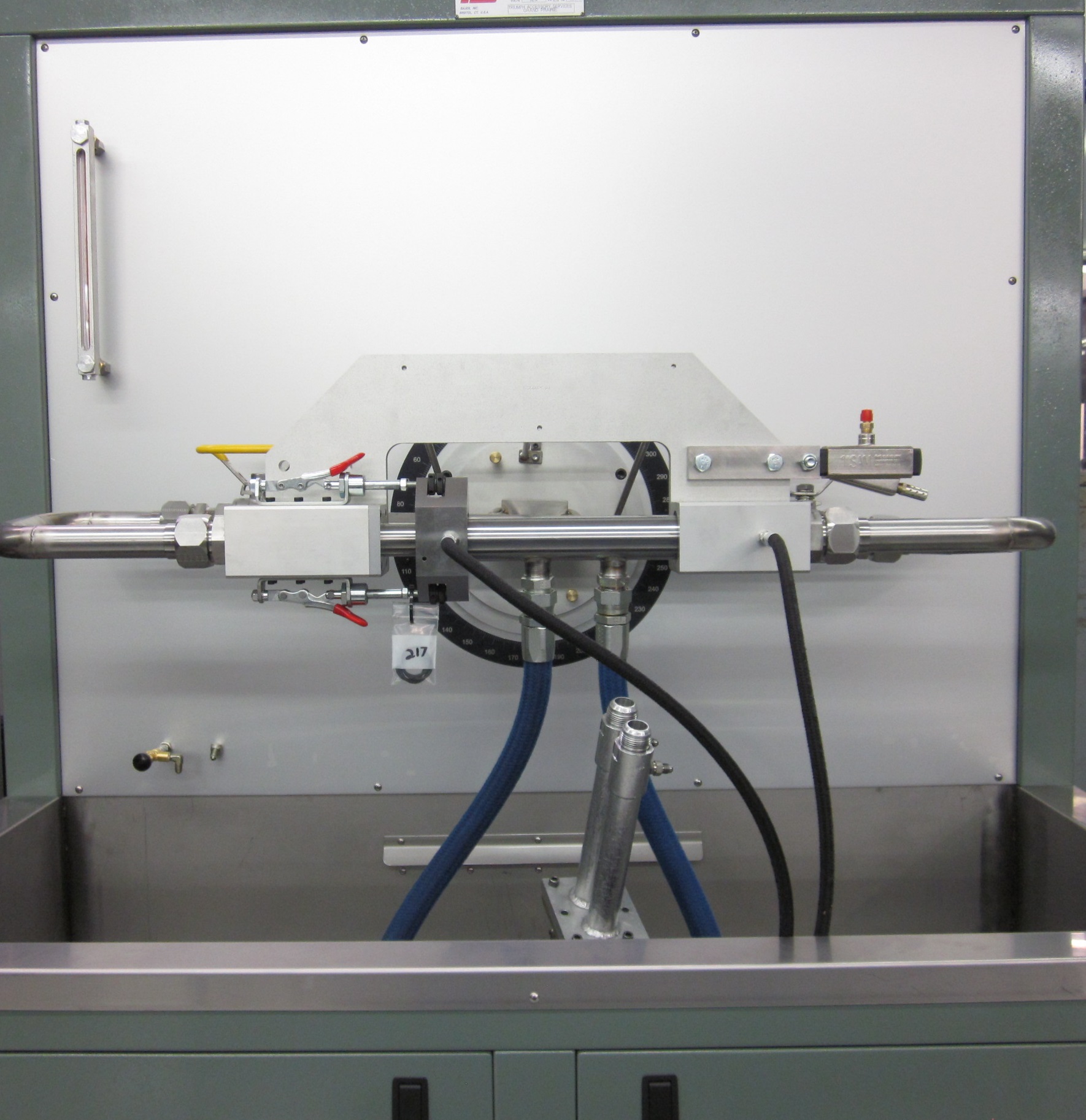 1055 Fuel Flow Transmitter Test Stand 2