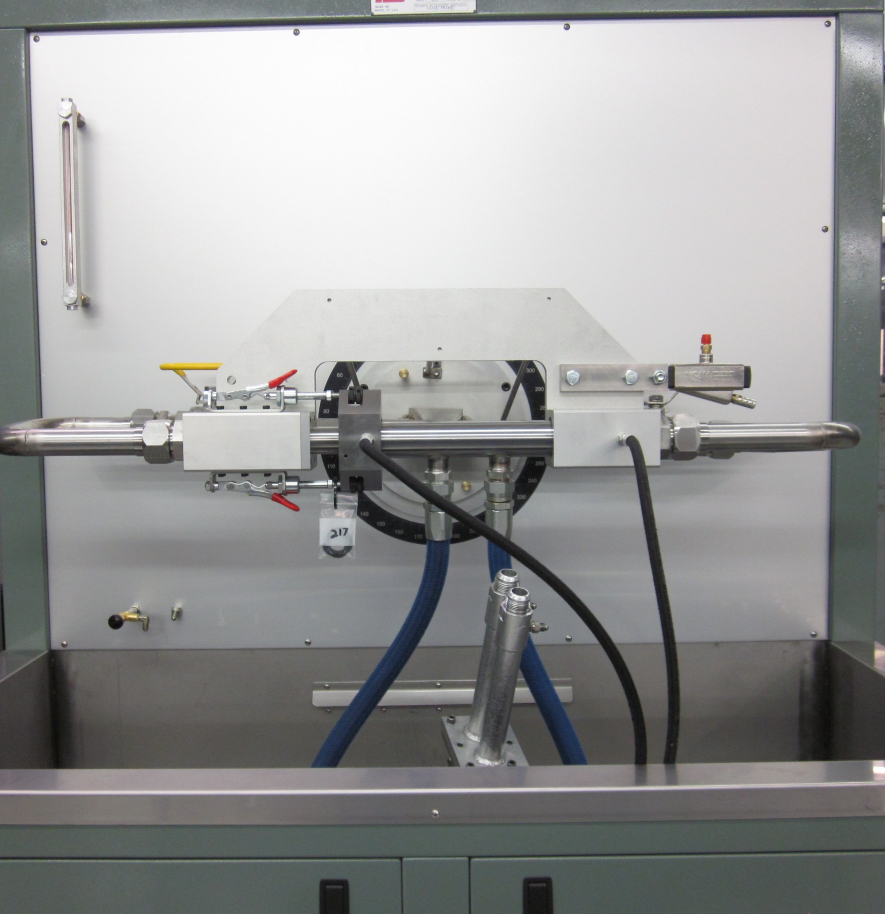 1055 Fuel Flow Transmitter Test Stand 2