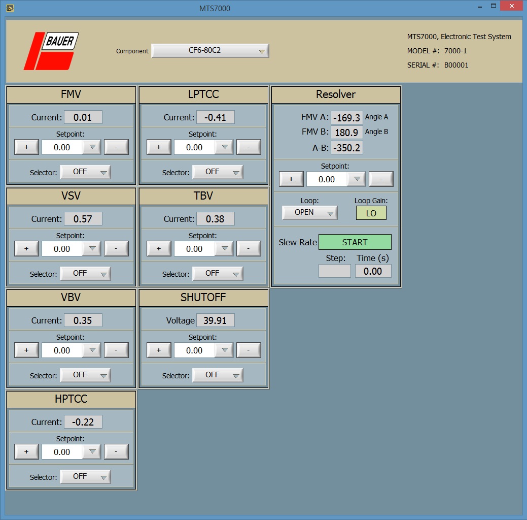 MTS7000 Electronic Test System 2