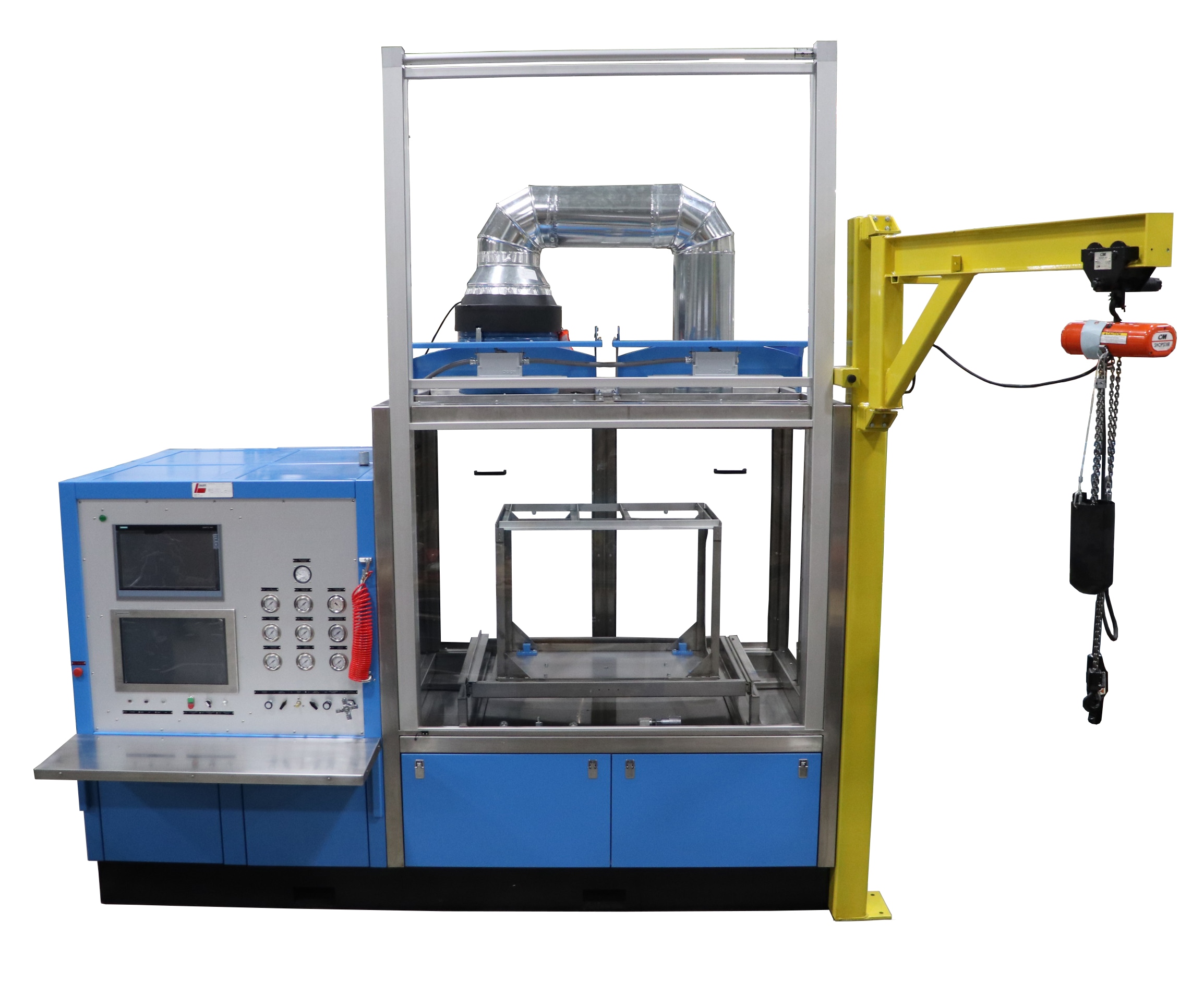 Gearbox Oil Flow Test Stand